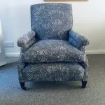 Traditionally Reupholsteredcontempora chair